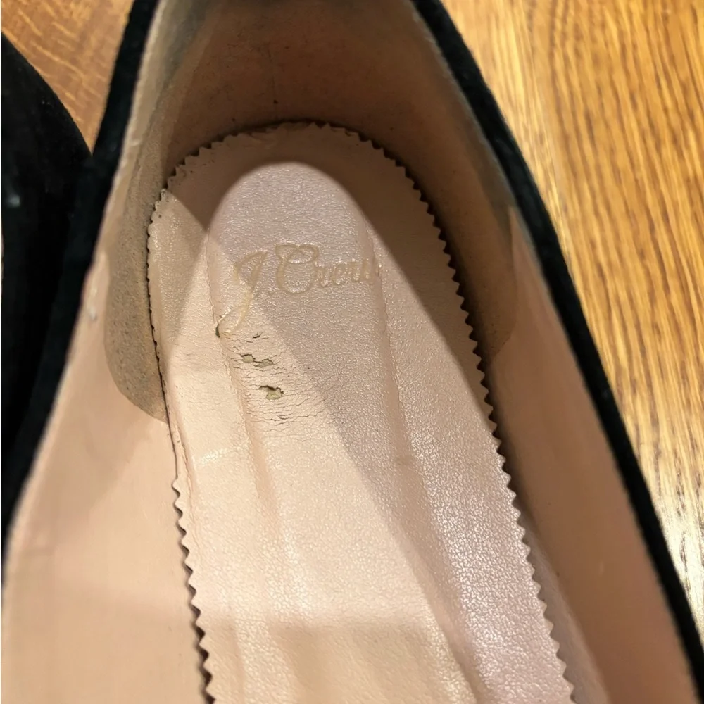 J. Crew Black Suede Loafers - Picture 2 of 3